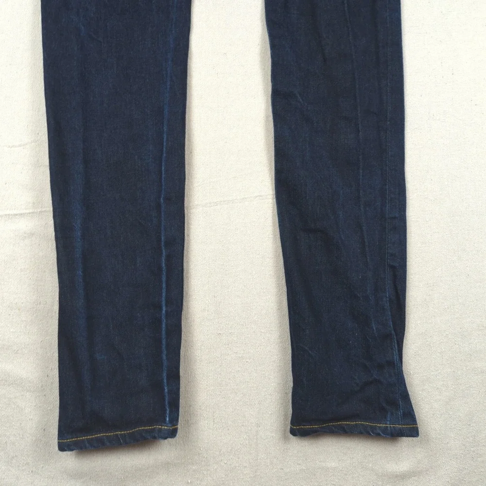 Raleigh Denim Jeans Mens 29x34 Blue Martin Selvedge‎ Button Fly White Oak